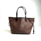 Pre-Owned Louis Vuitton Damier Ebene Neverfull MM Tote (2011)
