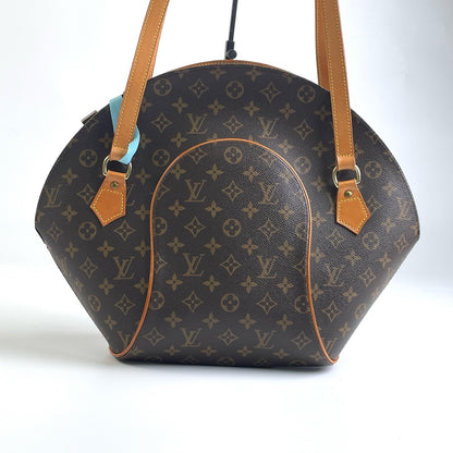 Pre-Owned Louis Vuitton Monogram Canvas Ellipse GM Shoulder Bag (1998)