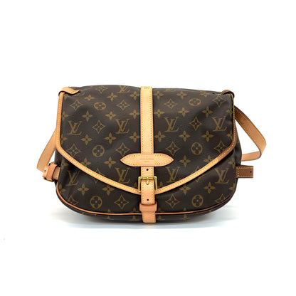 Pre-Owned Louis Vuitton Monogram Canvas Saumur 30 Messenger Bag (2013)/N24996249