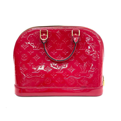 Pre-Owned Louis Vuitton Monogram Vernis Alma PM (2014) /N25015058