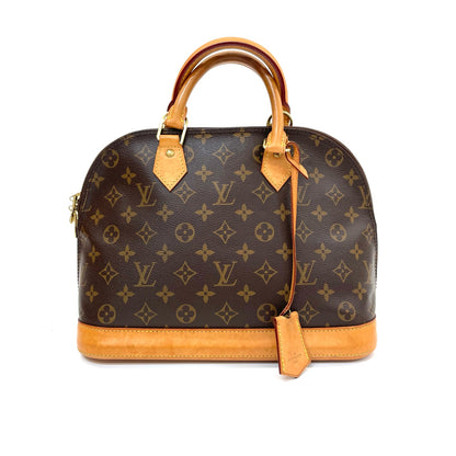 Pre-Owned Louis Vuitton Monogram Canvas Alma PM Handbag (2014) /N25035665