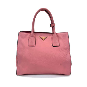 Pre-Owned Prada Pink Vitello Daino Leather Tote Bag with Strap /N25105318