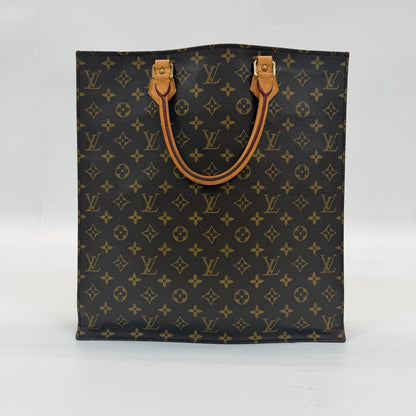 Pre-Owned Louis Vuitton Monogram Canvas Sac Plat Handbag (2005) /N25398732