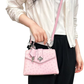 Pre-Owned Louis Vuitton Rose des Vents Mini in pink ostrich leather SZ3072607163383