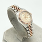 Pre-Owned Rolex Lady-Datejust 26 (Reference 179171) crafted in Rolesor — Rolex's signature two-tone blend of ⁠Oystersteel and 18k Everose Gold SZ5042607071350