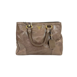 Pre-Owned Prada Vitello Shine Leather Tote N23898877