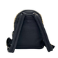 Pre-Owned MCM x Swarovski collaboration black and gold studded rhinestone backpack SZ3032605285036
