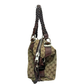 Pre-Owned  Gucci GG Canvas Bamboo Bar Large Tote Bag N23733016
