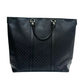 Pre-Owned Gucci Black Printed Leather Tote Bag N23614934