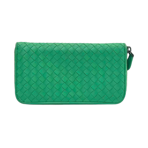 Pre-Owned  Bottega Veneta Classic Intrecciato Long Zip-Around Wallet N23732874