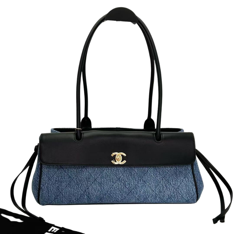 Pre-Owned Chanel 26A Small Denim Shopping Tote SZ3032607118116
