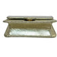 Pre-Owned Chanel Mini Square Flap Bag in metallic lambskin N23397768