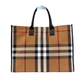 Pre-Owned Burberry Denny Giant Check Tote Bag N23897707