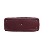 Pre-Owned Christian Dior Burgundy Lambskin Cannage Bow Lady Dior Satchel SZ3072606081511