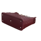 Pre-Owned Christian Dior Burgundy Lambskin Cannage Bow Lady Dior Satchel SZ3072606081511