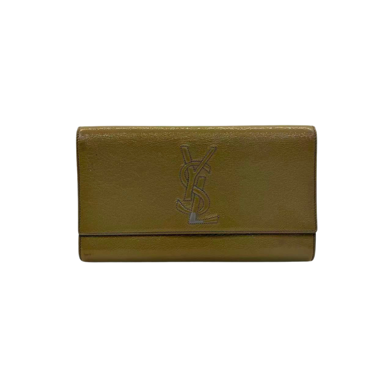 Pre-Owned Yves Saint Laurent (YSL) "Belle de Jour" Large Flap Clutch N23885115