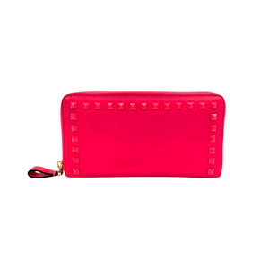 Pre-Owned Valentino Garavani Rockstud Zip-Around Long Wallet N23868827