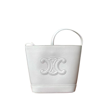 Pre-Owned CELINE Mini Bucket Cuir Triomphe Bag SZ3062607295679