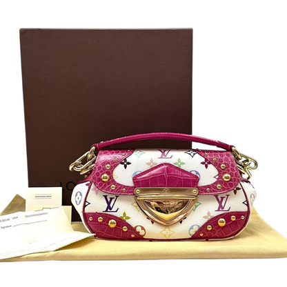 Pre-Owned Louis Vuitton x Takashi Murakami Multicolore Monogram Marilyn Bag SZ603251030346