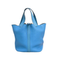 Pre-Owned Hermès Picotin Lock 26 (GM), particularly in the "Eclat" or color-block style SZ3052606010139