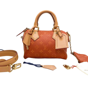 Pre-Owned Louis Vuitton Speedy P9 Bandoulière 20 in orange SZ3032604142380