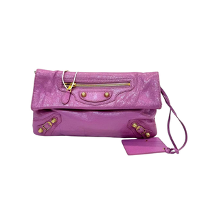 Pre-Owned Balenciaga Giant 12 Envelope Clutch Bag in Taro Purple N23890886