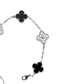 Pre-Owned Van Cleef & Arpels Vintage Alhambra 5-Motif Bracelet in 18K White Gold SZ3032607204172