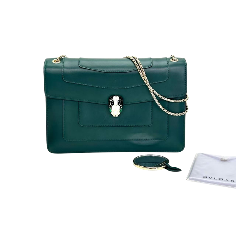 Pre-Owned BVLGARI Serpenti Forever Large Shoulder Bag SZ3022607030512