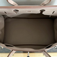 Pre-Owned Hermès Birkin 35 in a light taupe or grey-toned leather with silver-tone (palladium) hardware SZ3102606101916