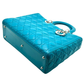 Pre-Owned DIOR Lady Dior handbag lambskin leather Large model SZ3032606142550