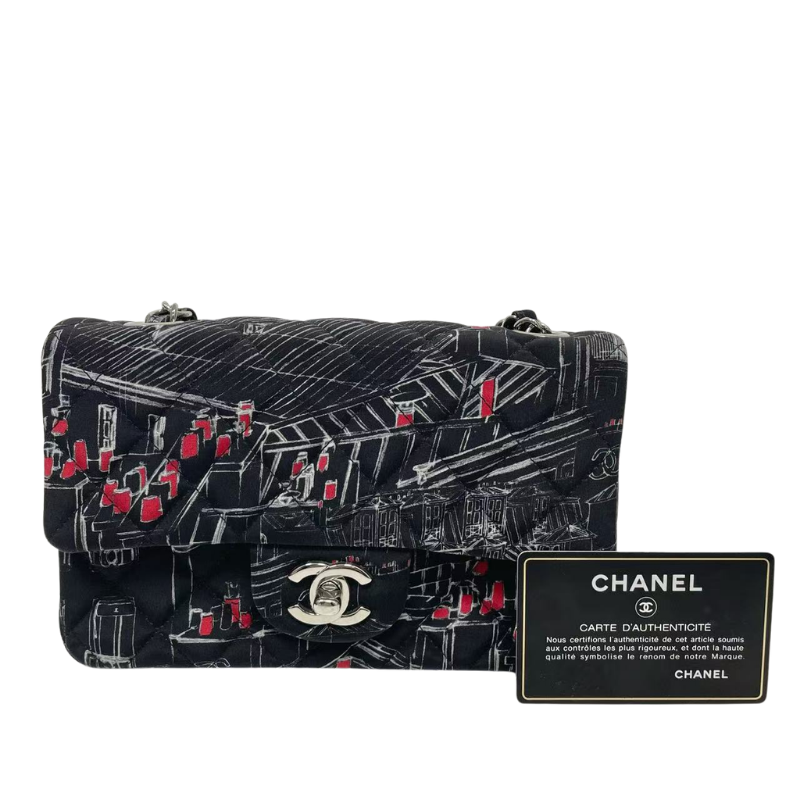 Pre-Owned Chanel "Paris Rooftops" Classic Flap Bag N21699393