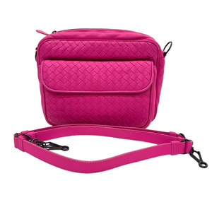 Pre-Owned Bottega Veneta Intrecciato Front Pocket Messenger/Camera Bag N23890085