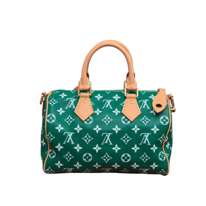 Pre-Owned Louis Vuitton Speedy P9 Bandoulière 25 (Green) SZ3062607143141