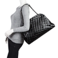 Pre-Owned Chanel Pre-Owned 2011 Large Quilted Patent Just Mademoiselle Bowling Bag N20728311