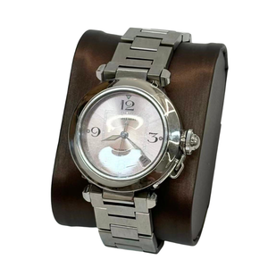 Pre-Owned Cartier Pasha C Automatic with a pink dial N23350483