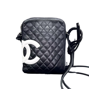 Pre-Owned CHANEL Cambon Ligne (or Cambon Line) Medium Messenger Crossbody bag SZ3062606081595