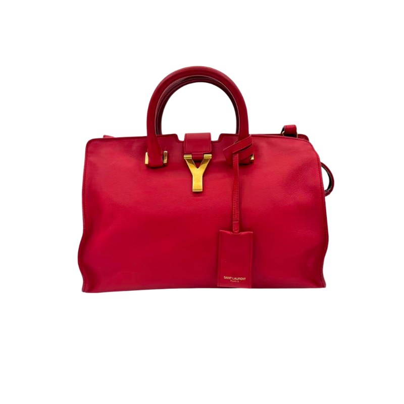 Pre-Owned YSL Cabas Chyc Classic Y-Buckle Tote Bag N23889255