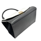 Pre-Owned CELINE Trapeze Handbag in the black and white color-block (medium size) SZ3052606173090