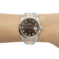 Pre-Owned Rolex Datejust 41 (Reference 126331) featuring a Chocolate Diamond Dial and a two-tone design SZ5032607214368