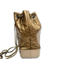 Pre-Owned Chanel Small Gabrielle Backpack in metallic gold N23397441