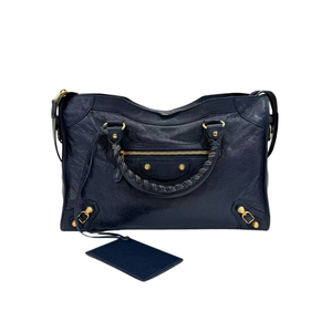 Pre-Owned Balenciaga Classic City Motorcycle Bag N23932337