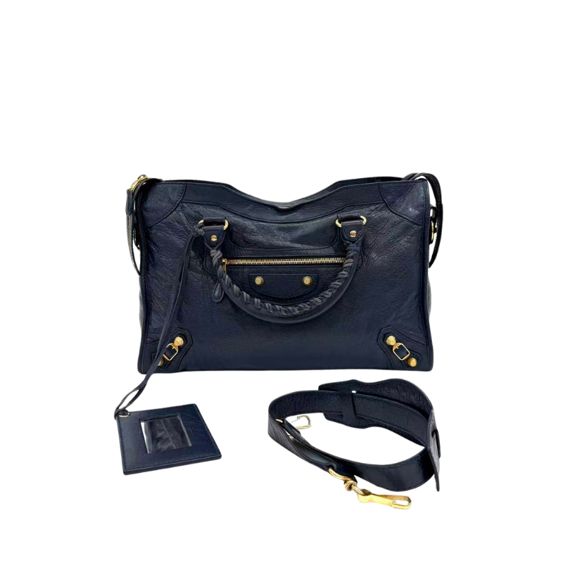 Pre-Owned Balenciaga Classic City Motorcycle Bag N23932337