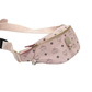 Pre-Owned MCM Fursten Visetos Belt Bag in pink with gold-tone hardware SZ3032606101946