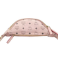 Pre-Owned MCM Fursten Visetos Belt Bag in pink with gold-tone hardware SZ3032606101946