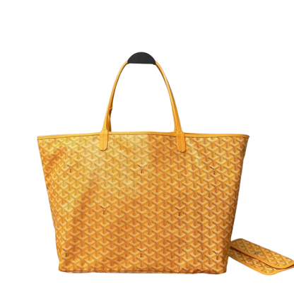 Pre-Owned Goyard Saint Louis Tote Bag in Yellow GM (Large Size) SZ6042607214350