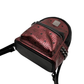 Pre-Owned MCM Mini Backpack in the red and black color-block SZ3022606101839