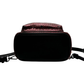 Pre-Owned MCM Mini Backpack in the red and black color-block SZ3022606101839