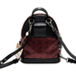 Pre-Owned MCM Mini Backpack in the red and black color-block SZ3022606101839