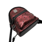 Pre-Owned MCM Mini Backpack in the red and black color-block SZ3022606101839