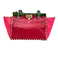 Pre-Owned Valentino Garavani Small Rockstud Trapeze Tote N23925683